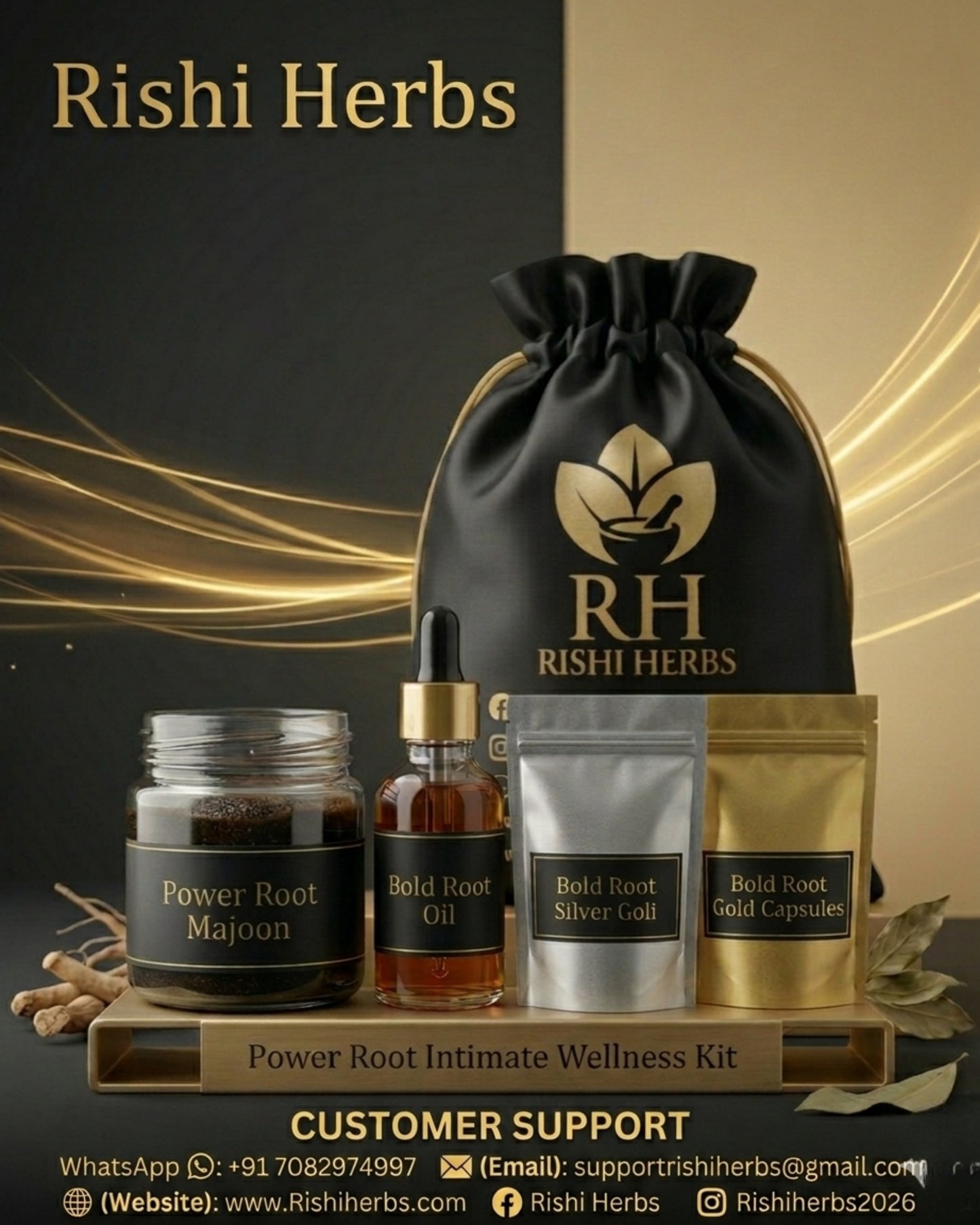 Power Root Intimate Wellness Kit – Boost Stamina & Performance Naturally