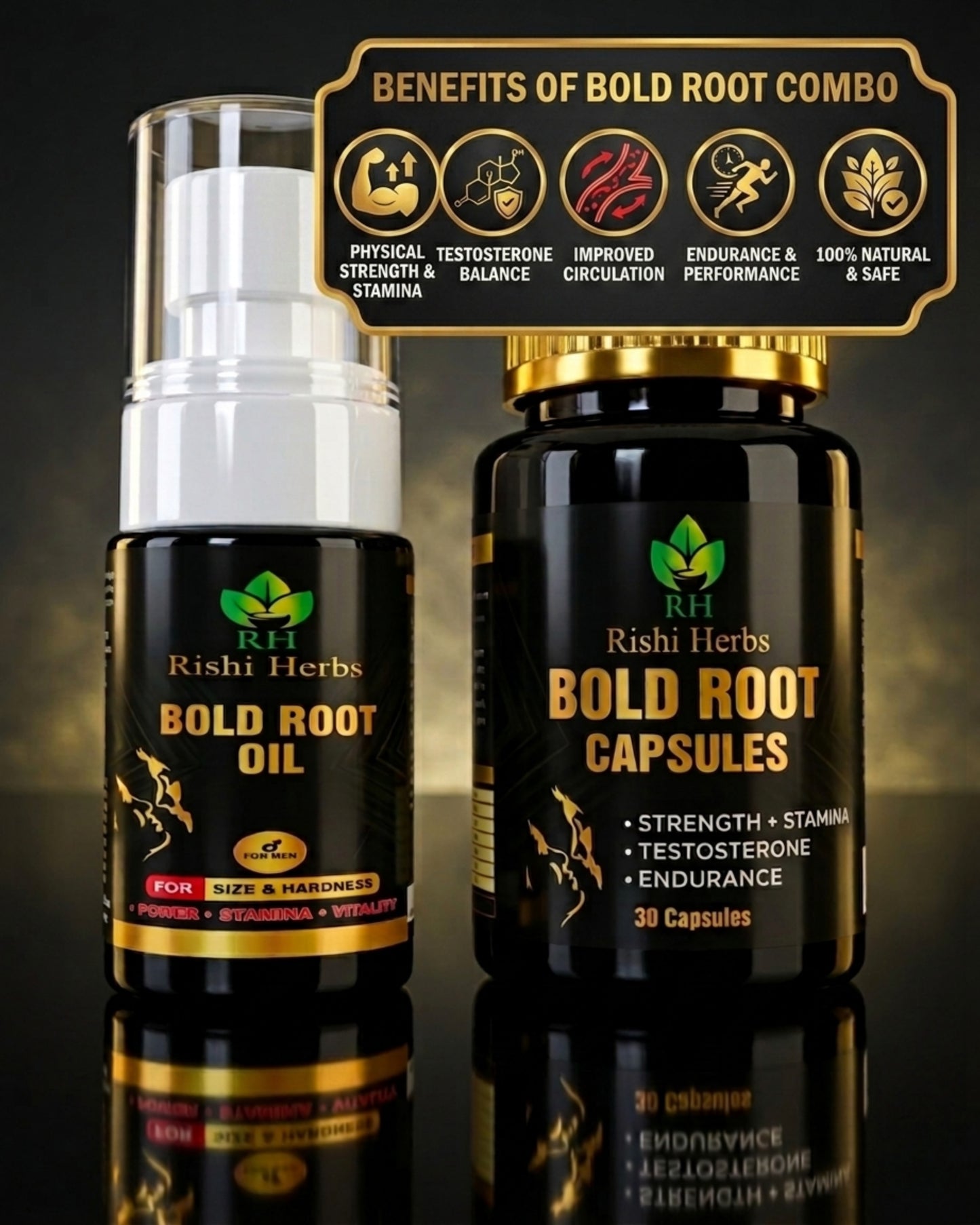 COMBO 2 IMAGE OIL AND CAPCUELS