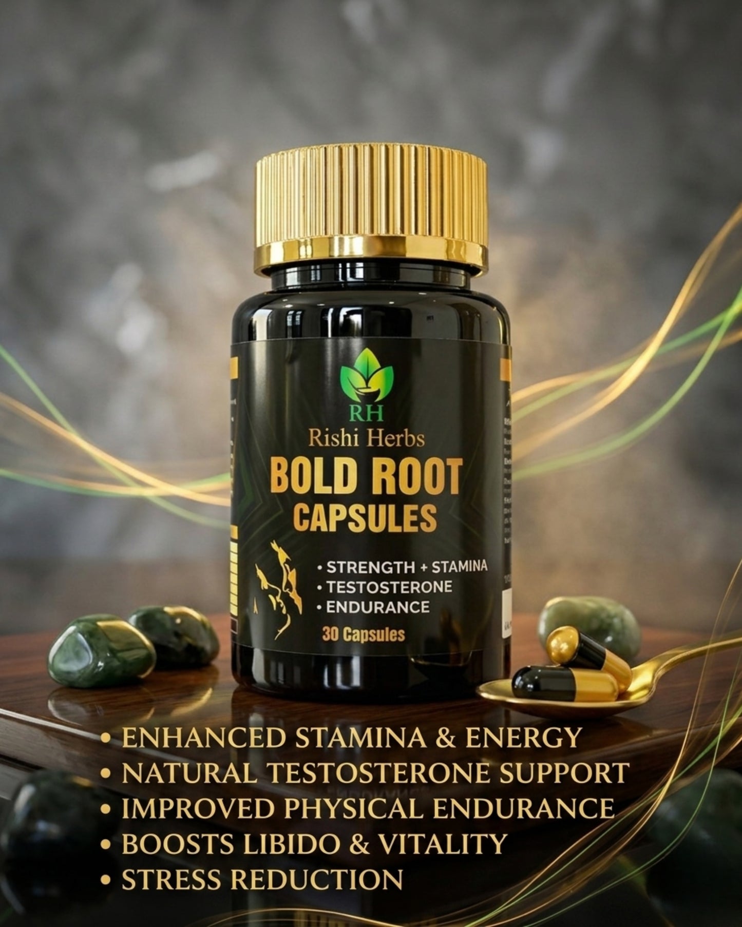 Bold Root Capsules- rishi herbs