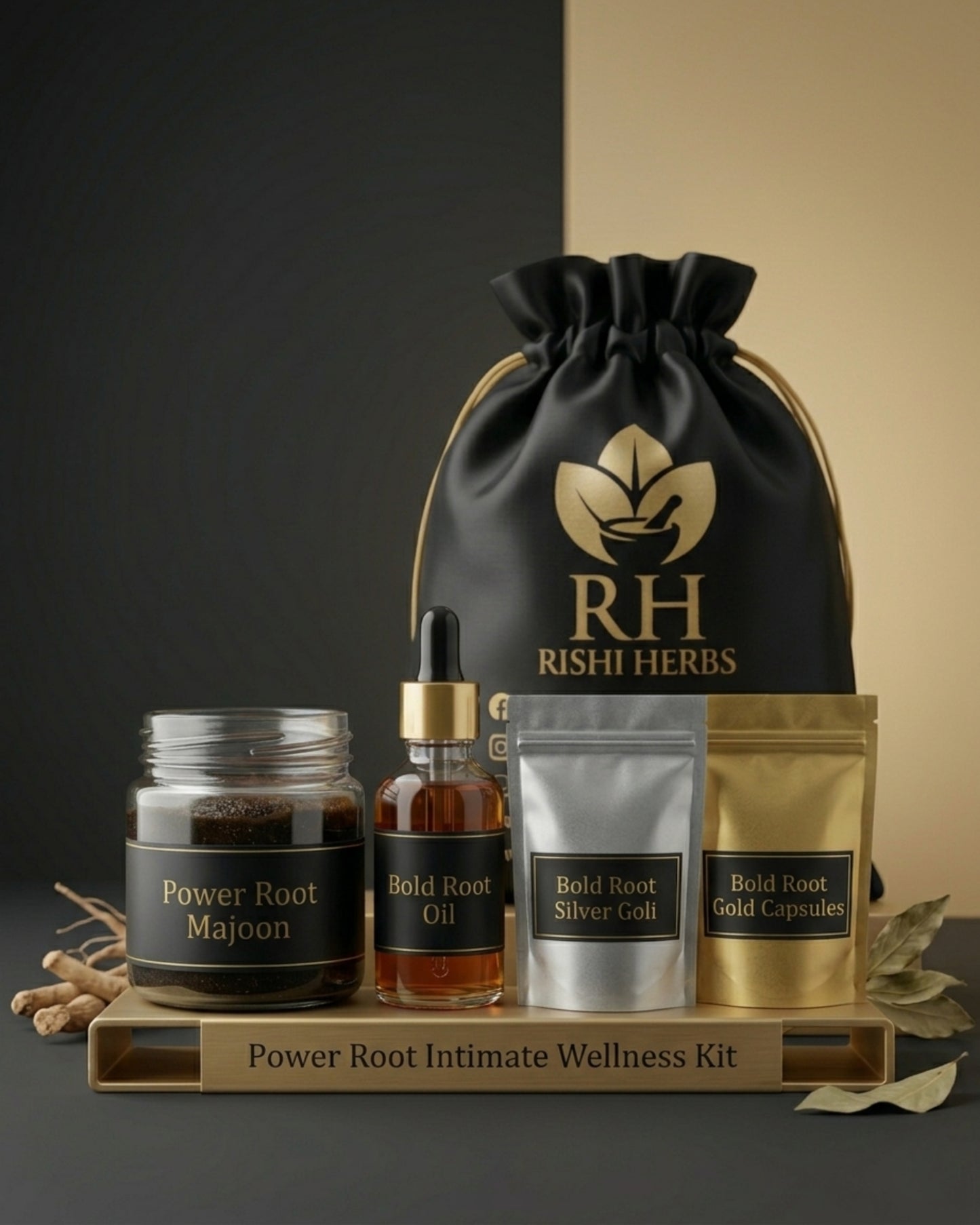 Power Root Intimate Wellness Kit – Boost Stamina & Performance Naturally
